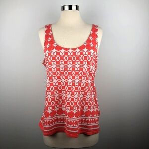 Banana Republic Geometric Circle Tank Small